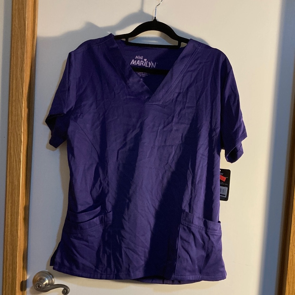 Purple Short Sleeve Women's Top (Medical)